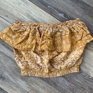 Cropped Roxy tube top